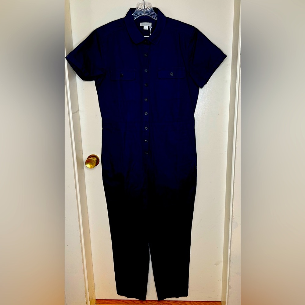 Outerknown Navy Jumpsuit